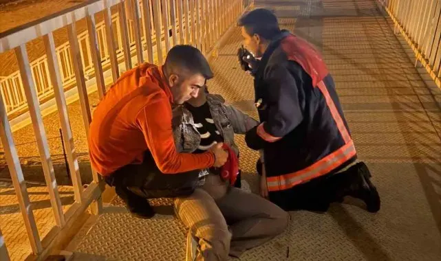 Mardin'de intihara kalkışan kadını itfaiye kurtardı