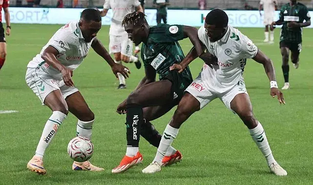 Trendyol Süper Lig: Konyaspor: 1 - Kocaelispor: 0