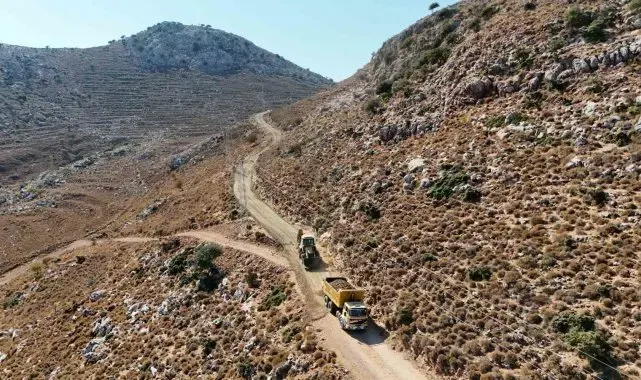 Marmaris'te Bozburun'a yatırım sürüyor