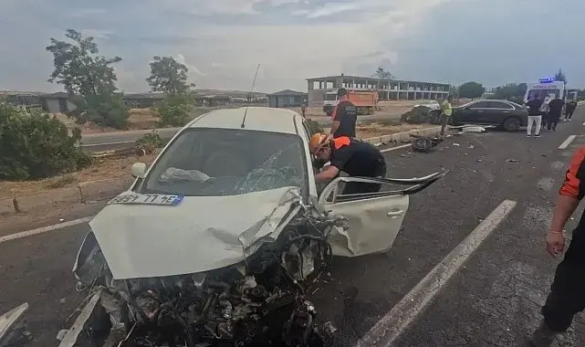 Elazığ'da trafik kazası: 2 yaralı