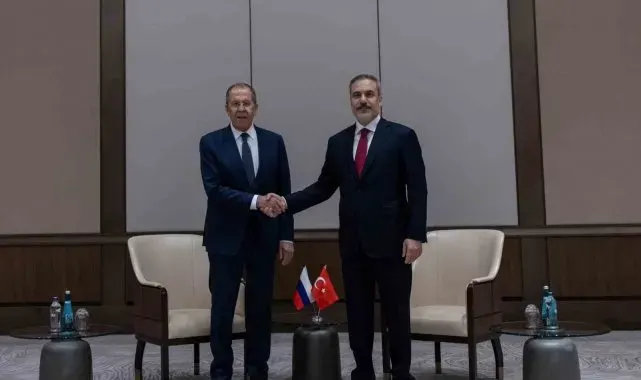 Dışişleri Bakanı Hakan Fidan, Rus mevkidaşı Lavrov ile görüştü