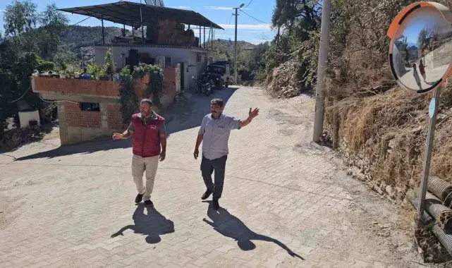Aydın Büyükşehir Belediyesi Eycelli Mahallesi'ndeki çalışmalarını tamamladı