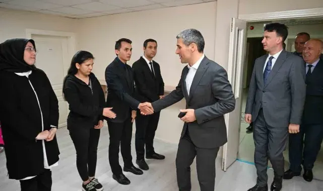 Vali Aktaş, kurum Brifinglerine devam ediyor