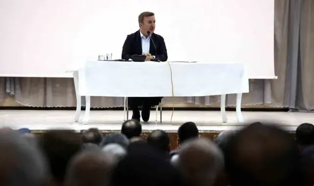 Vali Aydoğdu, muhtarlar ve esnaf temsilcileriyle toplantı yaptı