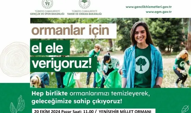 Denizli'de orman temizliği yapılacak