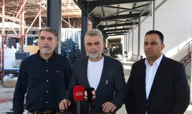 Başkan Görgel: "Sebze ve meyve halimizde yeni iş yerlerini teslime hazırlıyoruz"