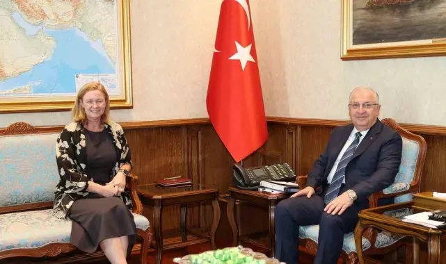 Bakan Güler, NSPA Genel Müdürü Cummings'i kabul etti