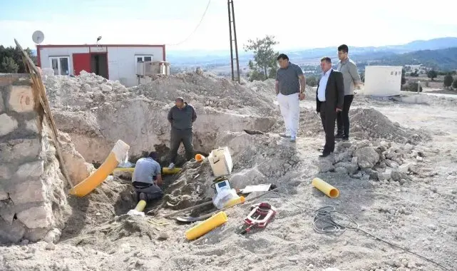 Emet-Hisarcık Orta Ölçekli Sanayi Bölgesi'nde doğalgaz çalışması başlatıldı