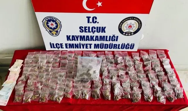 İzmir'de uyuşturucu operasyonunda 1 kişi tutuklandı