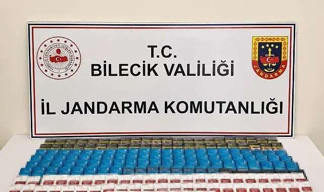 Bilecik'te kaçak sigara operasyonu: 4 bin 120 adet ele geçirildi