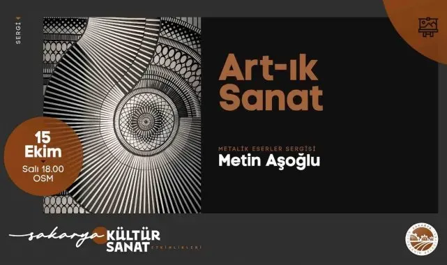 Metalik eserler sergisi 'Art-ık Sanat' OSM'de açılıyor
