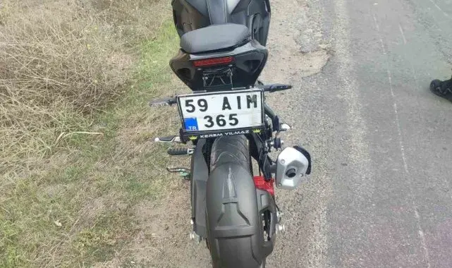 Tekirdağ'da hakimiyeti kaybeden sürücü ağır yaralandı