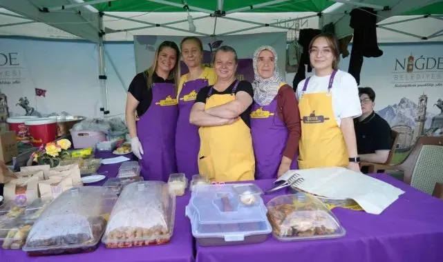 Üreten kadınlar Niğde 4. Gastronomi Festivali'nde buluştu