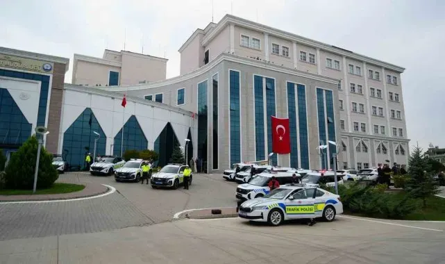 Samsun Emniyeti'ne 91 yeni araç takviyesi