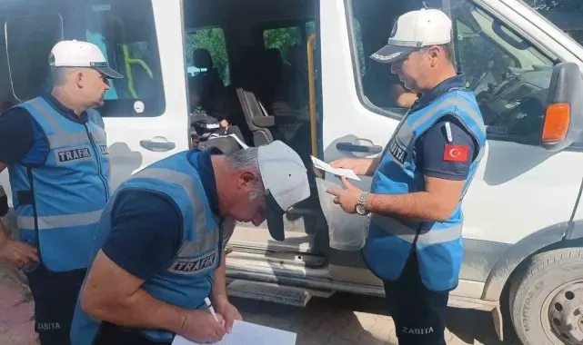 Öğrenci servislerine yönelik denetimler devam ediyor