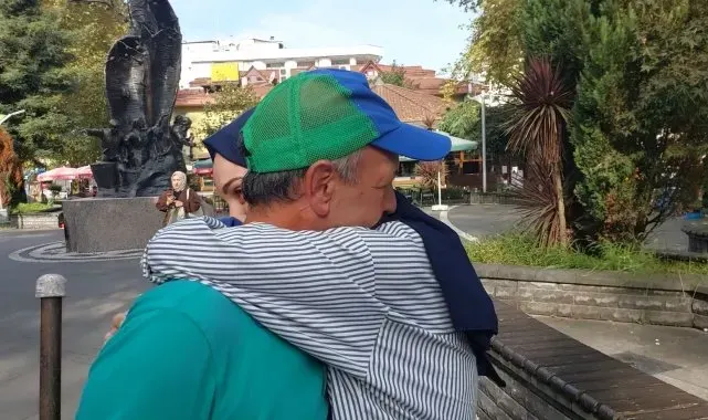 Rize'de duygulandıran doğum günü sürprizi
