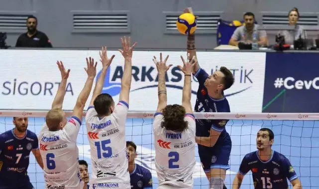 CEV Challenge Cup: Arkas Spor: 1 - Akaa Volley: 3
