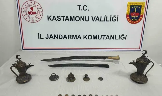 Kastamonu'da tarihi eser operasyonu