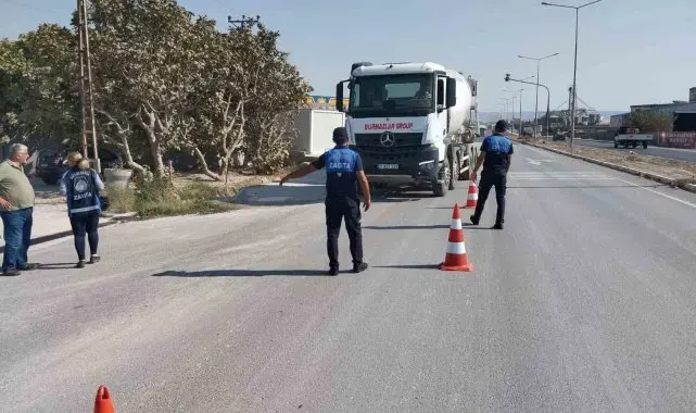 HBB zabıta ekipleri 81 hafriyat kamyonuna ceza uyguladı
