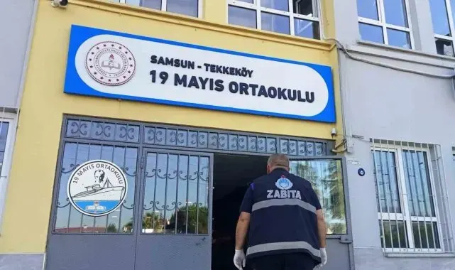 Tekkeköy'de okul kantinleri denetlendi