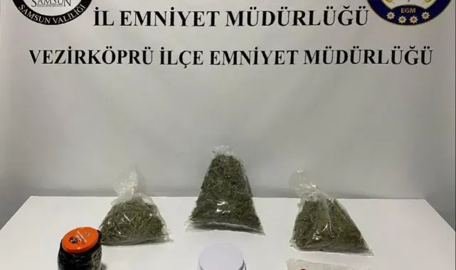 Samsun'un 4 ilçesinde uyuşturucu operasyonu: 6 gözaltı