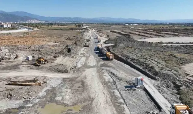 Edremit Körfezi'nin en büyük yatırımı, büyük bir hızıyla devam ediyor