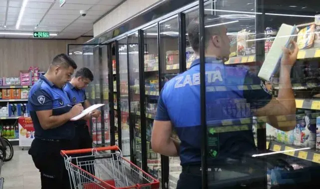 Bozdoğan'da marketler denetlendi