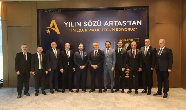 Artaş İnşaat 6 projesini 2024 bitmeden teslim edeceğini duyurdu