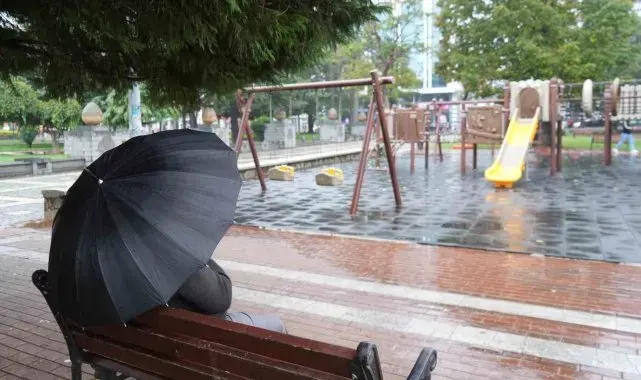 Son 24 saatte Türkiye'de en çok yağış alan 3. il Samsun oldu