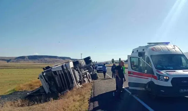 Ağrı'da trafik kazası: 1 yaralı