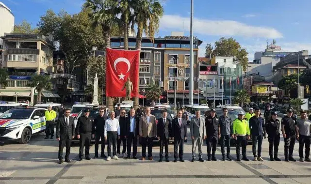 Bandırma'ya 27 yeni polis aracı tahsis edildi