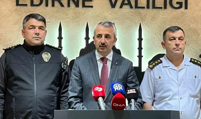 Vali Sezer: "Edirne göçmen rotası olmaktan çıktı"