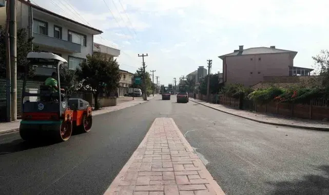 Küpçüler'in çehresini değiştiren ulaşım hamlesi: 750 metrelik hatta son dokunuş