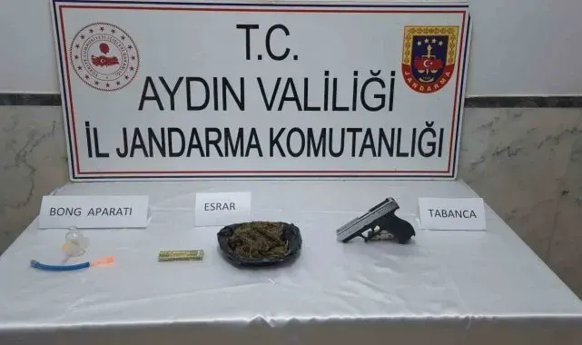 Kuyucak'ta 3 uyuşturucu şüphelisi yakalandı