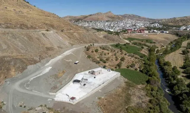 Çermik'te hayvan satış ve kesim alanı tamamlandı