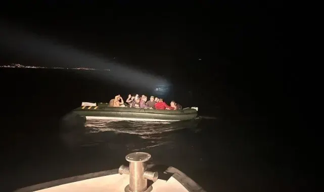 Aydın'da 12 düzensiz göçmen yakalandı