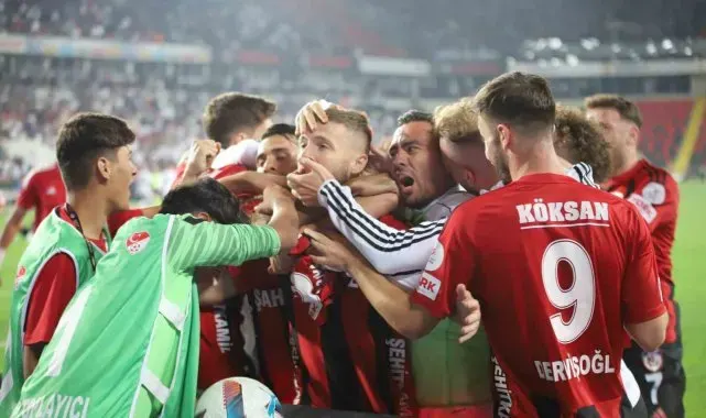Trendyol Süper Lig: Gaziantep FK: 1 - Beşiktaş: 1