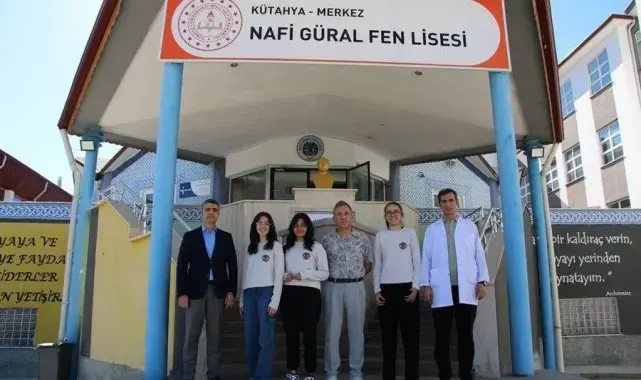 Kütahya Fen Lisesi'nden bilim dünyasında uluslararası başarı