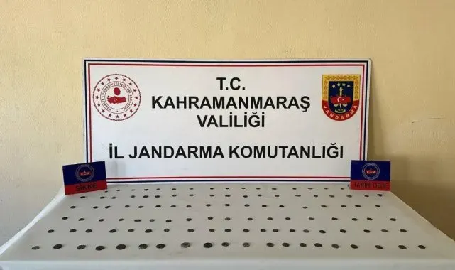 Kahramanmaraş'ta Roma dönemine ait tarihi eserler ele geçirildi