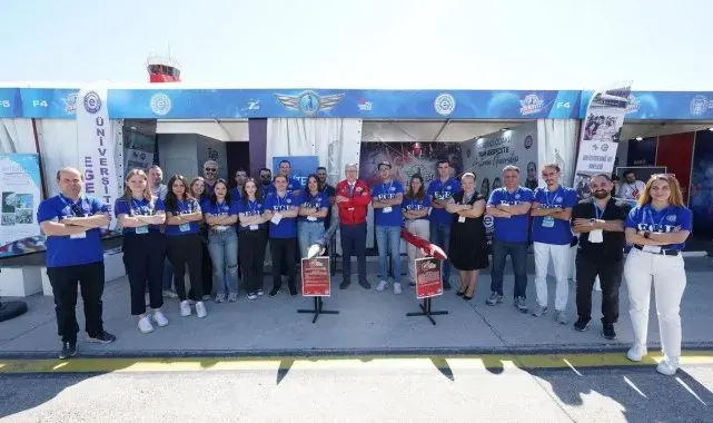 Ege Üniversitesinin yenilikçi projeleri TEKNOFEST Adana'da beğeni topluyor