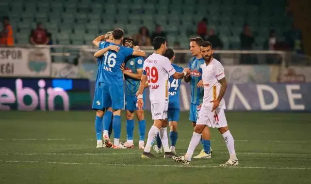 Trendyol Süper Lig: Çaykur Rizespor: 2 - Antalyaspor: 1