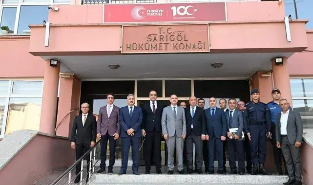 Vali Özkan'a Sarıgöl brifingi