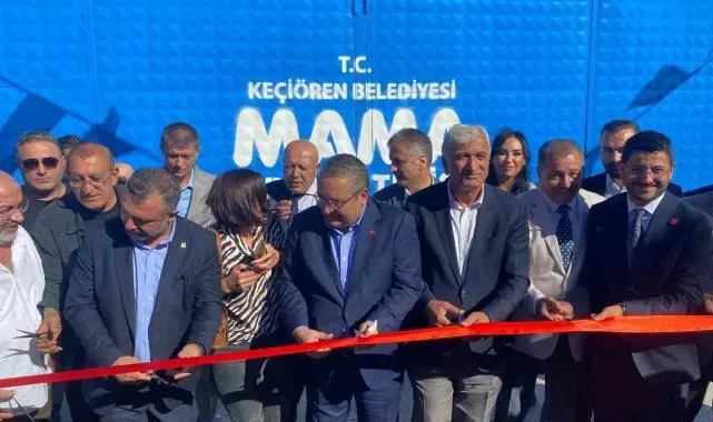 Keçiören'de mama üretim tesisi açıldı