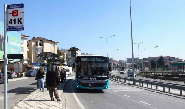 Hat 41K'da yeni rota Hereke