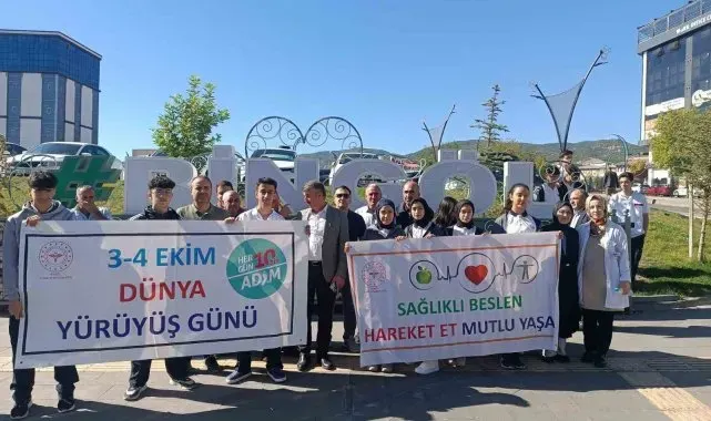 Bingöl'de Dünya Yürüyüş Gün etkinliği