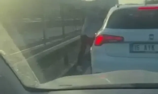 Bursa'da yumruklu 'yol verme' kavgası
