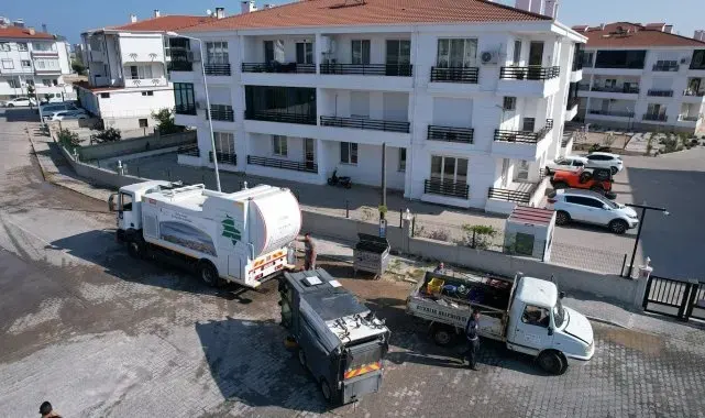 Ayvalık'ta bölgesel detaylı temizlik yapıldı