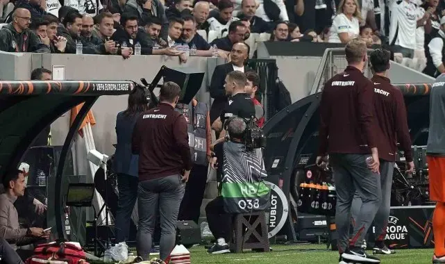 UEFA Avrupa Ligi: Beşiktaş: 0 - Eintracht Frankfurt: 2