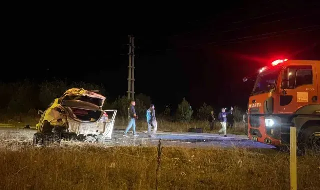 Bolu'da feci kaza: 2 ağır yaralı