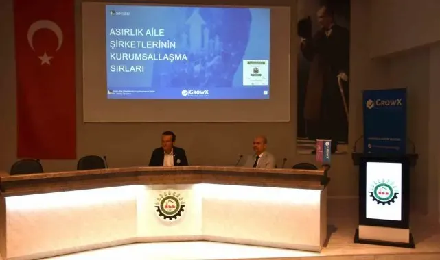 Denizli OSB'de 'Asırlık Aile Şirketlerinin Kurumsallaşma Sırları' konuşuldu